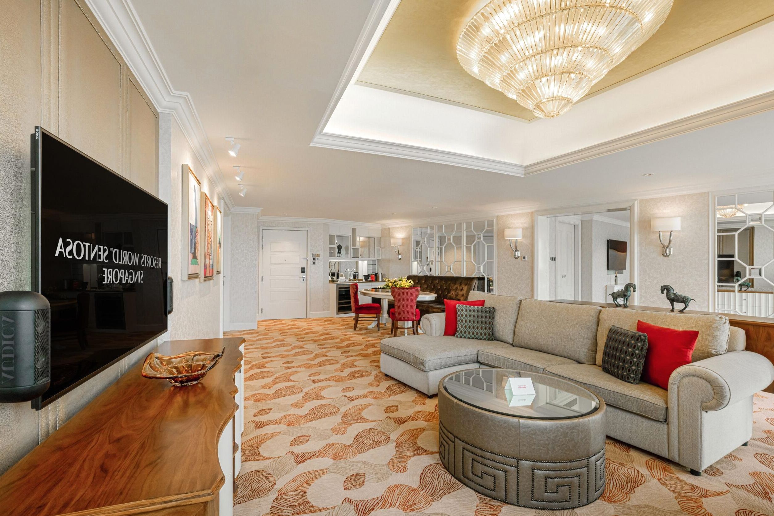 Crockfords Tower Singapore suite interior